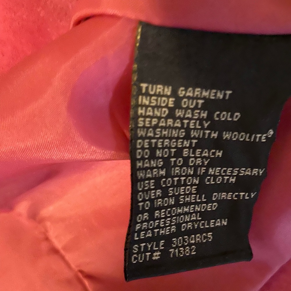 Ruby Ch Raspberry Suede Jacket - image 8